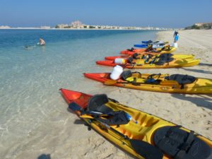 Palm Jumeirah Kayaking